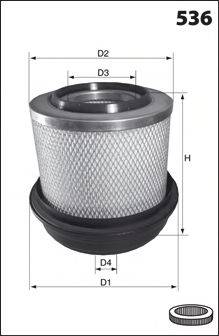 MECAFILTER FA3509 Повітряний фільтр