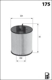 MECAFILTER ELG5339 Паливний фільтр