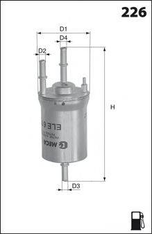 MECAFILTER ELE6107 Паливний фільтр