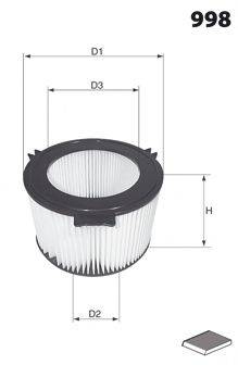 MECAFILTER ELR7044 Фільтр, повітря у внутрішньому просторі