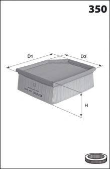 MECAFILTER ELP9255 Повітряний фільтр