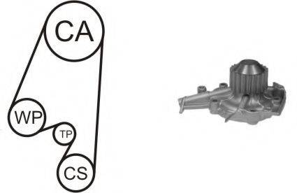 AIRTEX WPK164601 Водяний насос + комплект зубчастого ременя