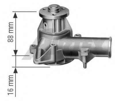 AIRTEX 1086M1 Водяний насос