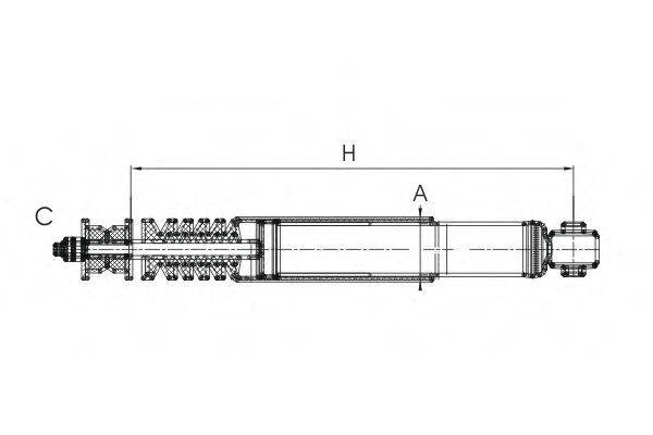 SCT GERMANY Z1730 Амортизатор