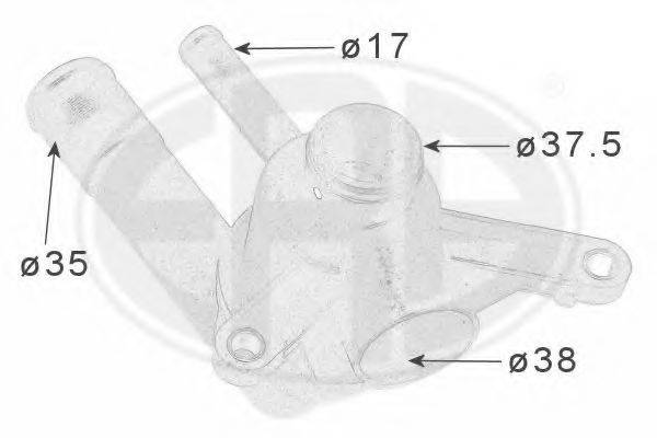 ERA 350379 Термостат, охолоджуюча рідина