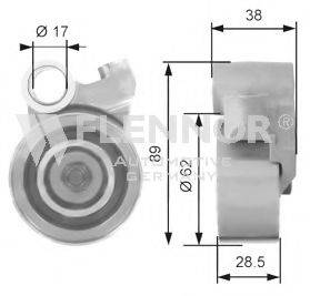 FLENNOR FS60693 Натяжний ролик, ремінь ГРМ
