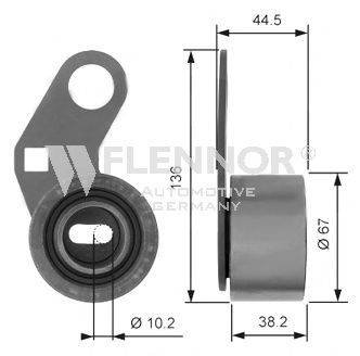 FLENNOR FS99131 Натяжний ролик, ремінь ГРМ