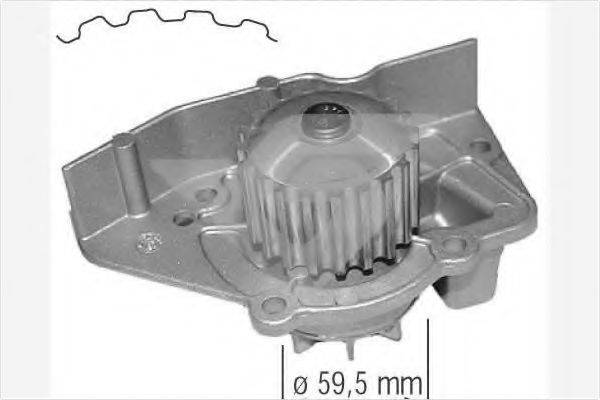 HUTCHINSON WP0027V Водяний насос