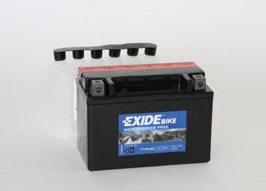 EXIDE ETX9BS Стартерна акумуляторна батарея; Стартерна акумуляторна батарея