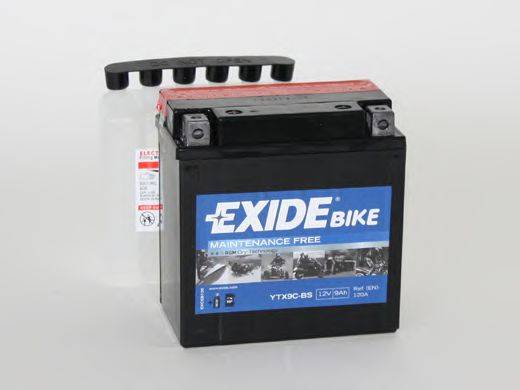 EXIDE ETX9CBS Стартерна акумуляторна батарея; Стартерна акумуляторна батарея