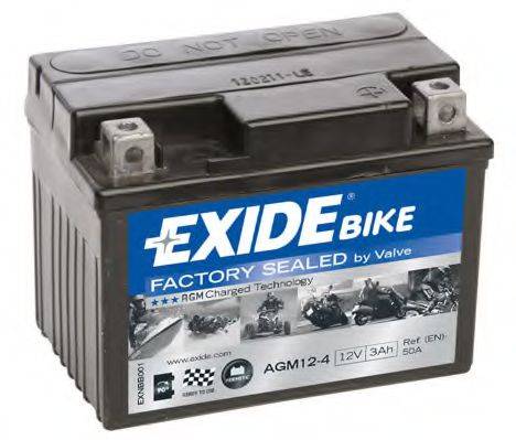 EXIDE AGM124 Стартерна акумуляторна батарея; Стартерна акумуляторна батарея