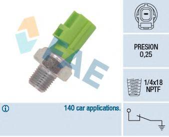 FAE 12613 Датчик тиску масла