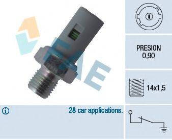 FAE 12635 Датчик тиску масла