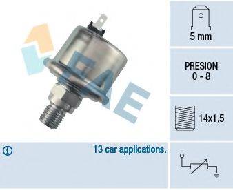 FAE 14970 Датчик, тиск олії