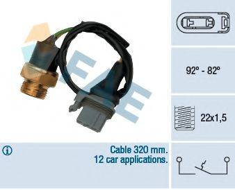 FAE 37510 Термивимикач, вентилятор радіатора