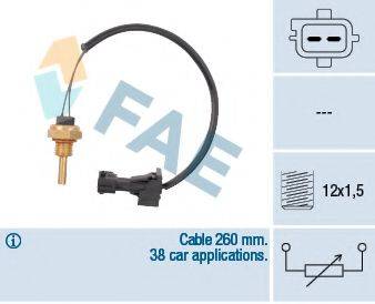 FAE 32740 Датчик, температура охолоджувальної рідини