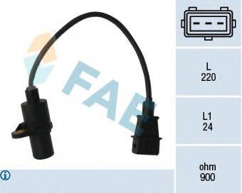 FAE 79049 Датчик частоти обертання, керування двигуном