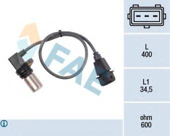 FAE 79072 Датчик частоти обертання, керування двигуном