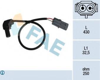 FAE 79184 Датчик імпульсів; Датчик частоти обертання, керування двигуном