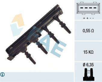 FAE 80237 Котушка запалювання