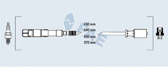 FAE 83991 Комплект дротів запалювання