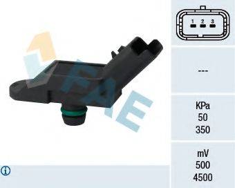 FAE 15091 Датчик, тиск у впускному газопроводі