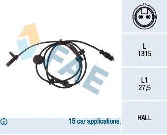 FAE 78030 Датчик, частота обертання колеса