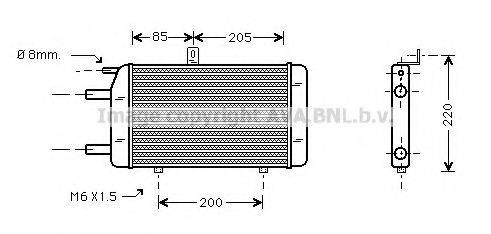 AVA QUALITY COOLING AI2171 Радіатор, охолодження двигуна