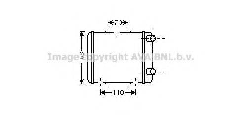 AVA QUALITY COOLING AI2256 Радіатор, охолодження двигуна