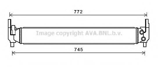 AVA QUALITY COOLING AI2346 Радіатор, охолодження двигуна