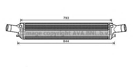 AVA QUALITY COOLING AIA4319 Інтеркулер