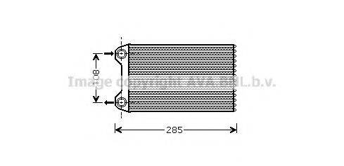 AVA QUALITY COOLING AIA6223 Теплообмінник, опалення салону