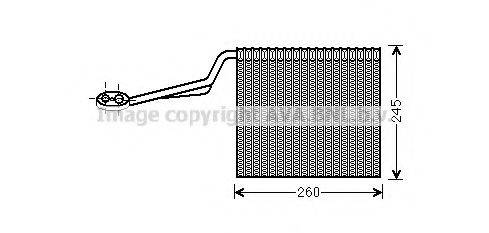 AVA QUALITY COOLING AIV322 Випарник, кондиціонер