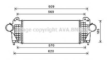 AVA QUALITY COOLING AL4142 Інтеркулер