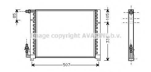 AVA QUALITY COOLING AL5061 Конденсатор, кондиціонер