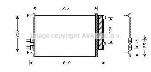 AVA QUALITY COOLING ALA5088D Конденсатор, кондиціонер