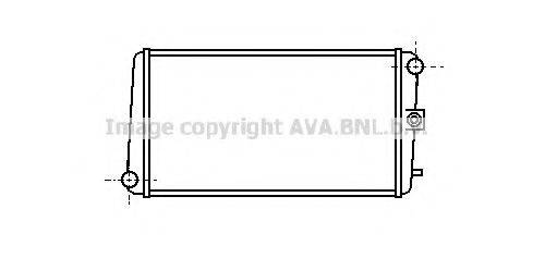 AVA QUALITY COOLING AU2026 Радіатор, охолодження двигуна