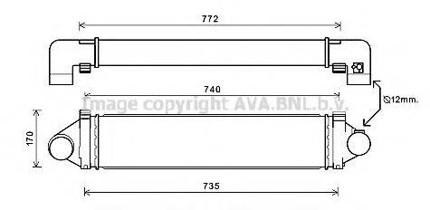 AVA QUALITY COOLING AU4219 Інтеркулер