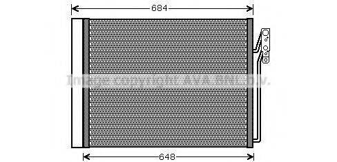 AVA QUALITY COOLING AU5211D Конденсатор, кондиціонер