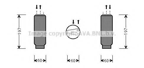 AVA QUALITY COOLING AUD146 Осушувач, кондиціонер