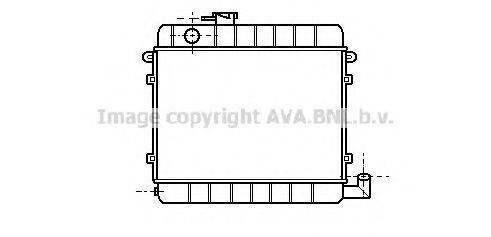 AVA QUALITY COOLING BW2114 Радіатор, охолодження двигуна