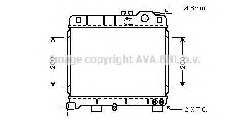 AVA QUALITY COOLING BW2151 Радіатор, охолодження двигуна