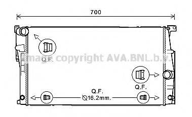 AVA QUALITY COOLING BW2447 Радіатор, охолодження двигуна