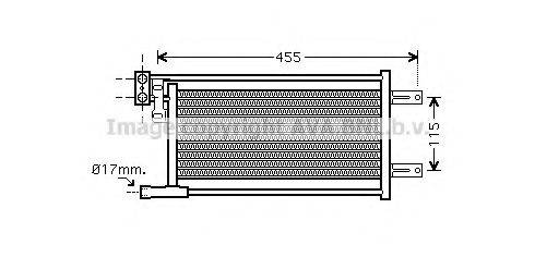 AVA QUALITY COOLING BW3311 Олійний радіатор, автоматична коробка передач