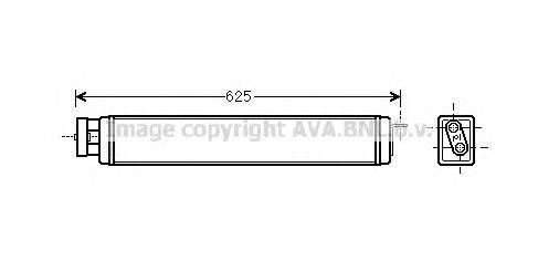 AVA QUALITY COOLING BW3398 масляний радіатор, моторне масло