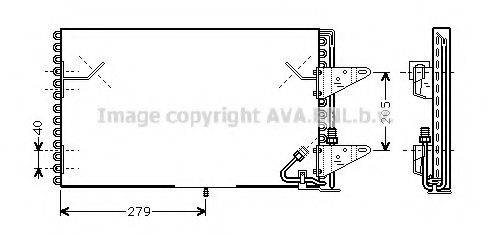 AVA QUALITY COOLING BW5200 Конденсатор, кондиціонер