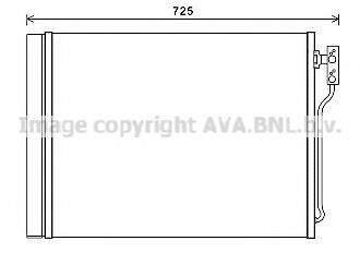 AVA QUALITY COOLING BWA5435D Конденсатор, кондиціонер