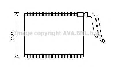 AVA QUALITY COOLING BWV500 Випарник, кондиціонер