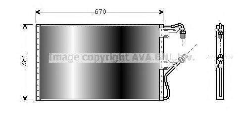 AVA QUALITY COOLING CT5014 Конденсатор, кондиціонер