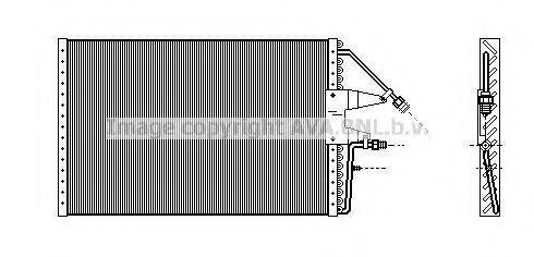 AVA QUALITY COOLING CT5022 Конденсатор, кондиціонер